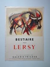 Roger Lersy Affiche Exposition
