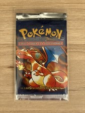 1999 Fr Set De Base Dracaufeu Booster Vide Pokemon