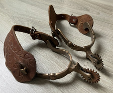 Ancienne Paire Eperon Bronze