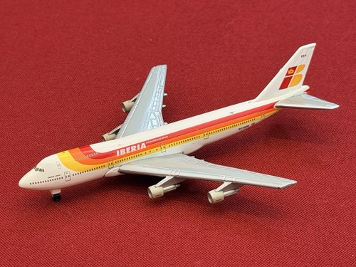 Maquette avion métal iberia - maquette,