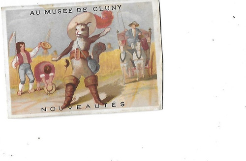 Ancien chromo pub musée - chromo, pub.