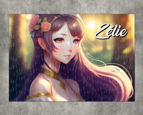 Puzzle manga personnalisé - puzzle,