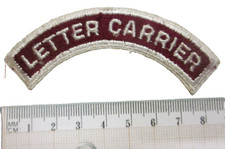 " LETTER CARRIER  " titre d'épaule US Postal Service