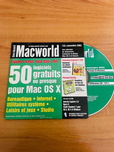 Macworld rom 132 - cd-rom, n°132