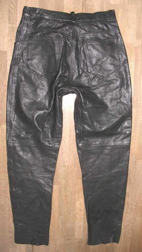 Femme ronde pantalon en - -, cuir