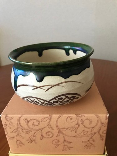 Poterie japonaise oribe matcha - oribe,