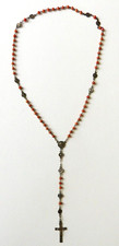 Petit chapelet corail croix