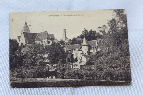 Cpa 1925 vierzon - 1925,, déversoir