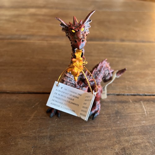 Figurine n57 dragon rouge papo - dragon,