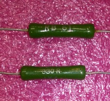 Lot de 5 résistances bobinées de puissance 330 ohms 5% 5W (RB61) , SETA