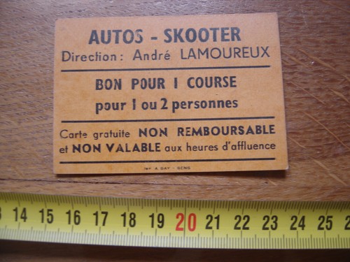 Jeton carton billet ticket - jeton,