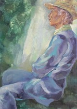 Tableau ancien original huile