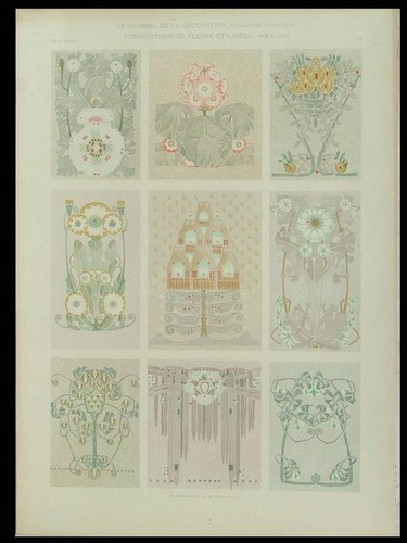 Decor art nouveau solc - art, nouveau,