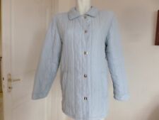  VESTE MATELASSEE  MARQUE SOIE POUR SOI TEINTE BLEU CIEL T . 42 TBE