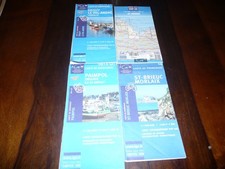 4 CARTES IGN BRETAGNE COTES DU