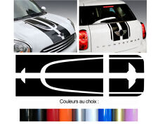 2 X BANDES CAPOT POUR MINI