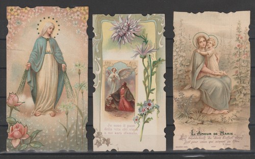 Trois santini époque début - trois, d'Époque