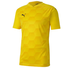 Puma TeamFINAL 21 Graphic Jersey Homme T-Shirt manche courte jaune 704150 07 WOW