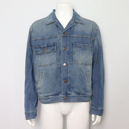 Gucci veste jean avec - veste, en