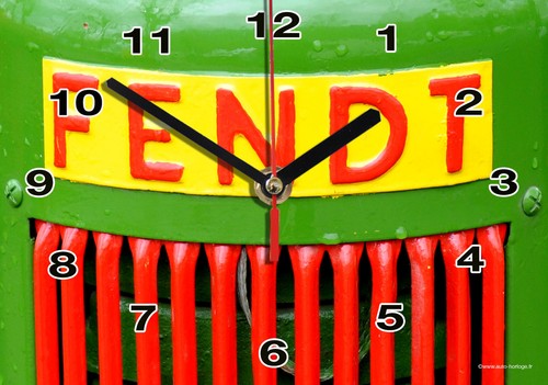 Horloge murale logo fendt sur - murale,