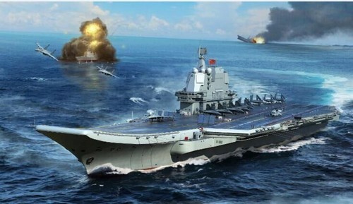 Trumpeter porte avions - porte-avions, type