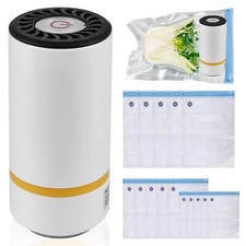 Machine à Emballer Sous Vide Avec 15 Sacs  Appareil de Mise Sous Vide pour Al...
