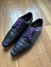 Paul Smith chaussures homme cuir noir taille 40 made in Italy  Réf. C04