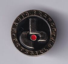 RARE PINS PIN'S .. TV PRESSE RADIO FRANCE LOCALE REGION ROUSSILLON OR 3D ~FE