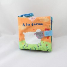 Livre Tissu A la Ferme KIMANE