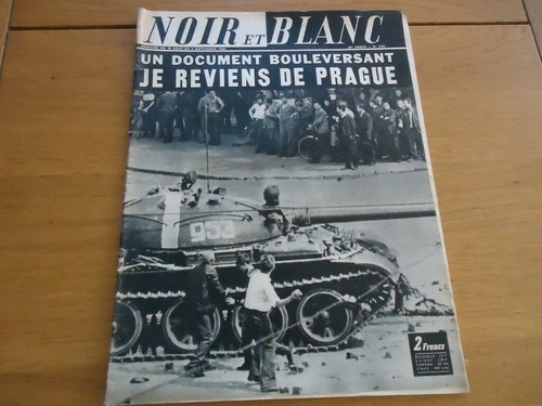 Revue noir blanc 1968 sacha - noir,
