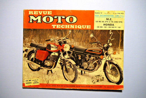 Revue technique moto etai - revue, n°