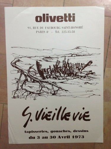 Vieillevie 1973 affiche - g.,