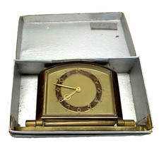 Ancien REVEIL ART-DECO fonctionne coffret