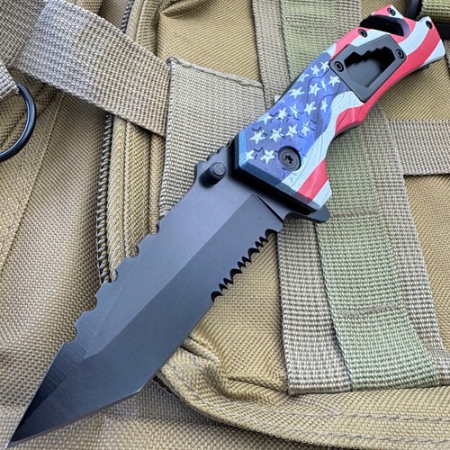 Tanto blade american flag - blade,
