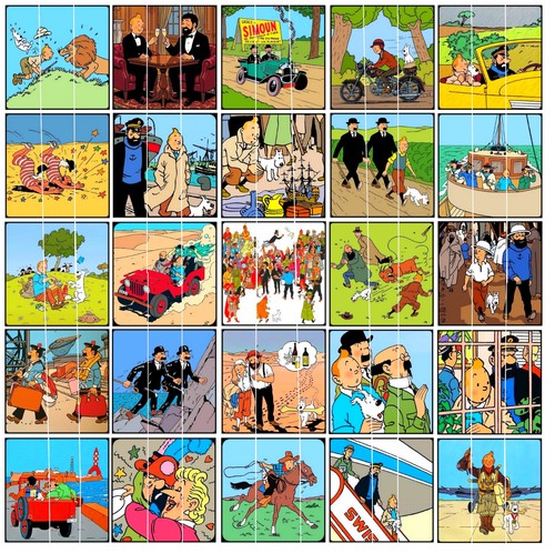 Tintin herge bd bande - ✮,