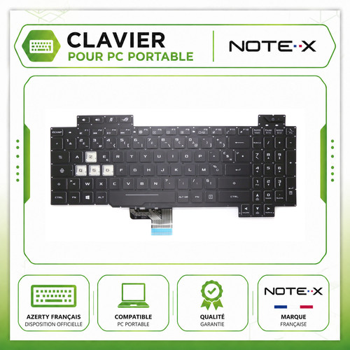 Clavier azerty français asus - franÇais,