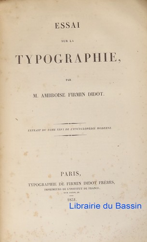 Essai sur typographie m - sur,