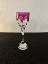 Verre violet modèle Chambord