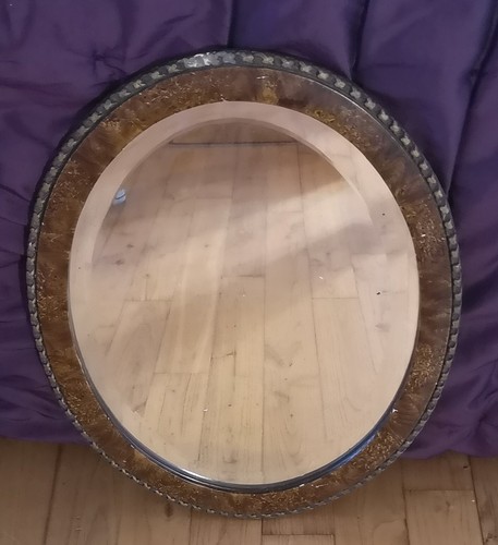Miroir ancien ovale