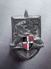 ORIGINAL MILITAIRE INSIGNE 51º RÉGIMENT D’INFANTERIE / DRAGO EM