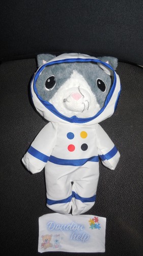 Doudou peluche chat gris - doudou,