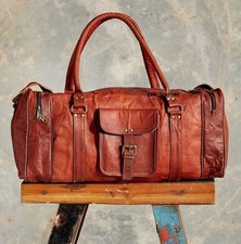 Neuf Homme Cuir Véritable