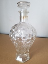 carafe Bouteille en verre forme grappe de raisin