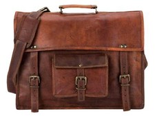 Sac cuir ordinateur portable