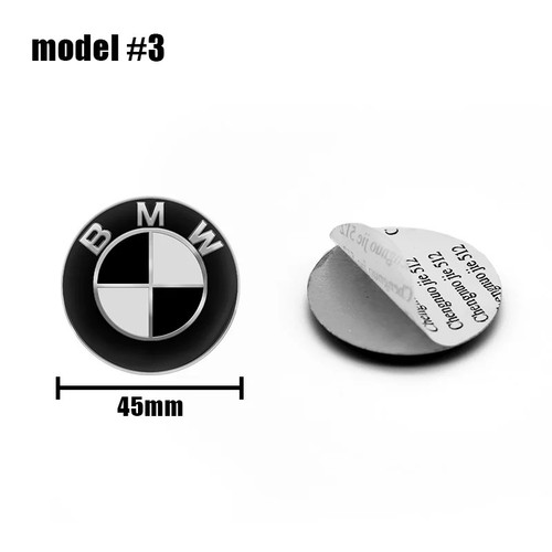 Logo volant bmw 45mm emblème - volant,