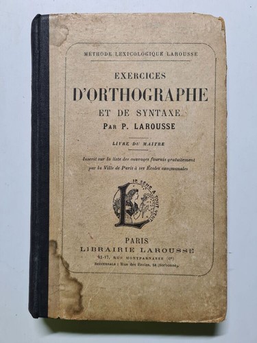 Exercices orthographe de - d'orthographe, et
