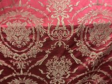 Brocard Louis XVI rouge et vieil or 