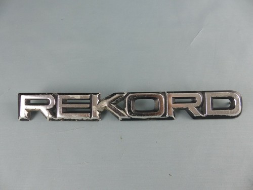 Opel rekord ancien sigle - rekord,
