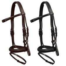 Bridon anglais en cuir souple