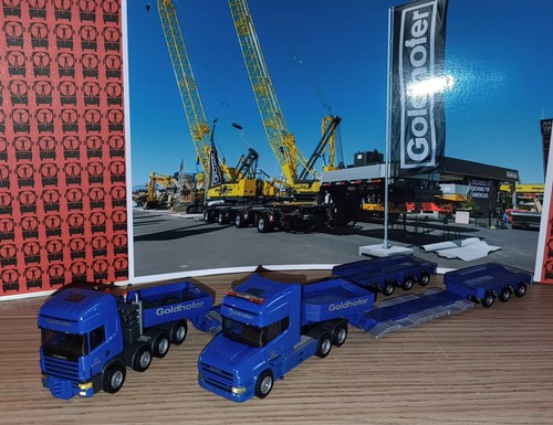 Herpa camions goldhofer - herpa,